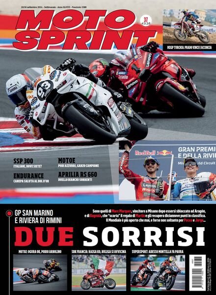 Moto Sprint – 10 Settembre 2024 Cover