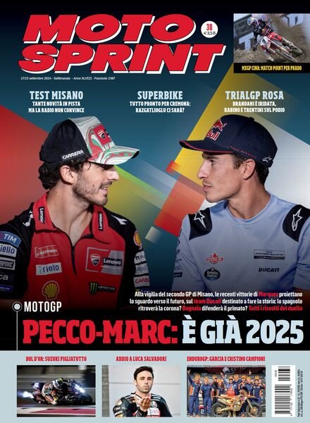 Moto Sprint – 17 Settembre 2024 Cover