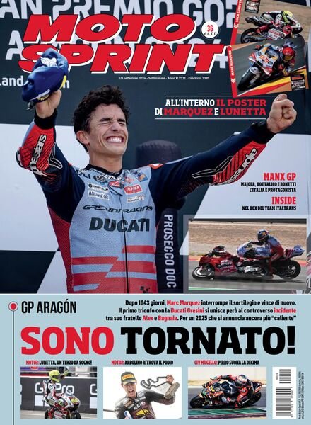 Moto Sprint – 3 Settembre 2024 Cover