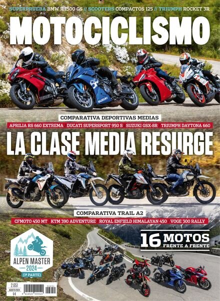 Motociclismo Espana – Agosto 2024 Cover