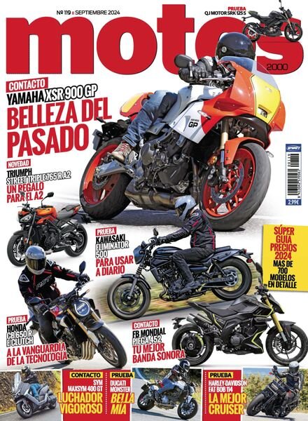 Motos 2000 – Septiembre 2024 Cover