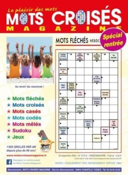 Mots Croises Magazine – 5 Septembre 2024