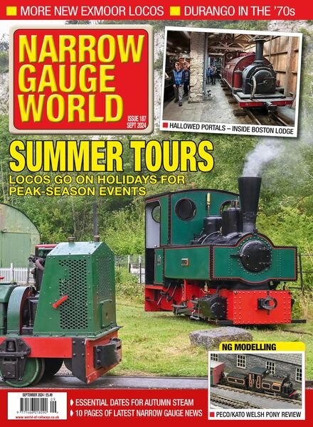 Narrow Gauge World – September 2024 Cover