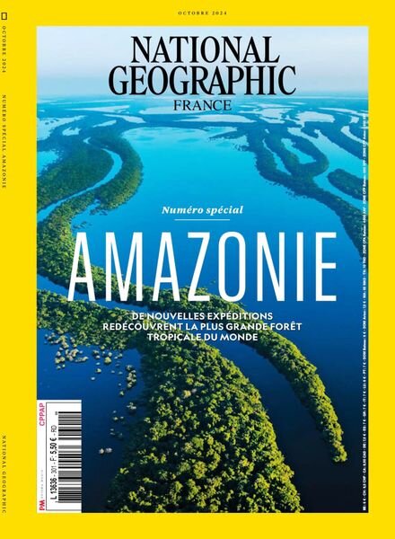 National Geographic France – Octobre 2024 Cover