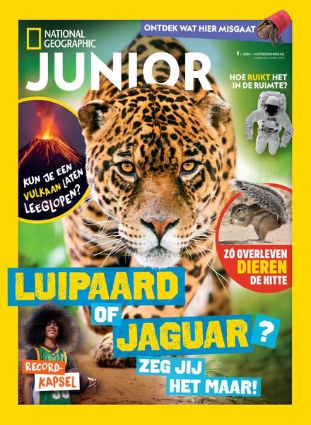 National Geographic Junior Nederland – September 2024 Cover