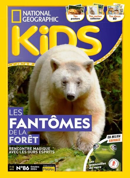 National Geographic Kids France – Octobre 2024 Cover