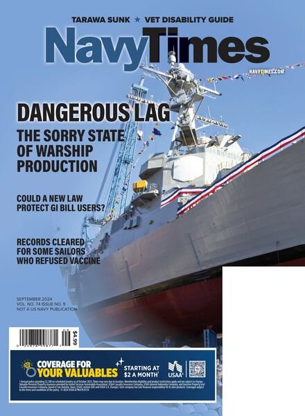 Navy Times – September 2024 Cover