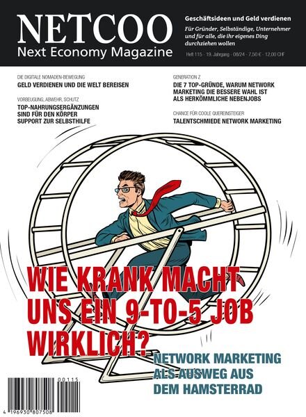Netcoo Next Economy Magazine – August 2024 Cover