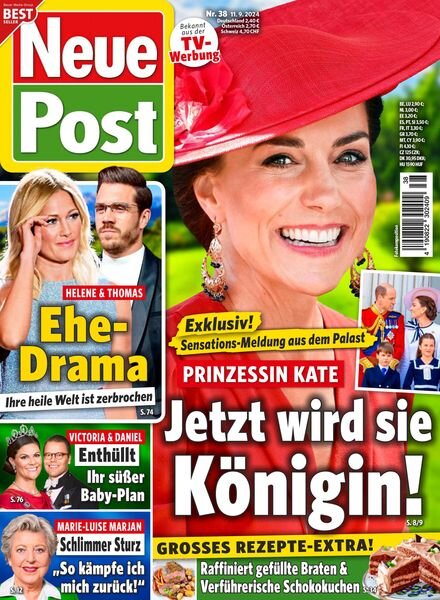 Neue Post – 11 September 2024 Cover