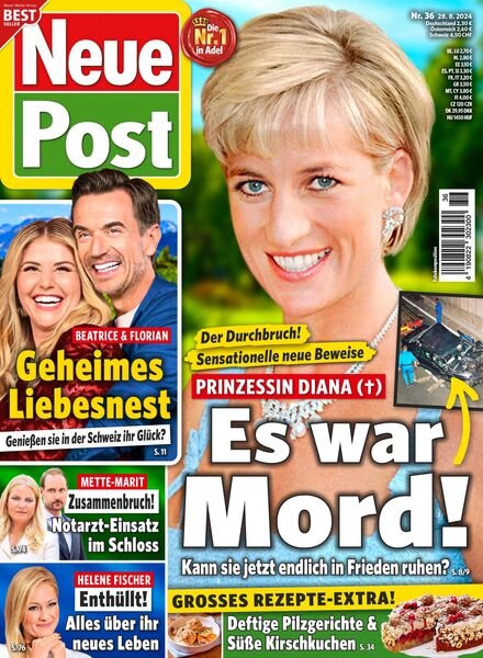 Neue Post – 28 August 2024 Cover