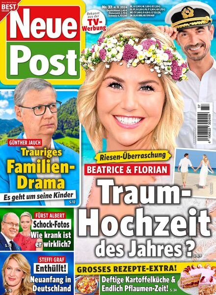 Neue Post – 4 September 2024 Cover