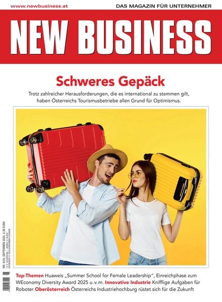 New Business Austria – September 2024 Cover