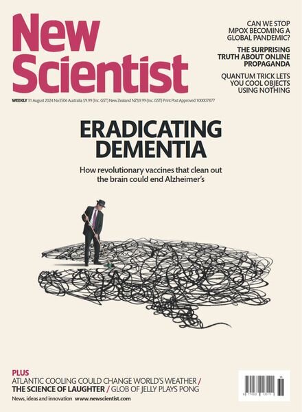 New Scientist Australian Edition – 31 August 2024 Cover