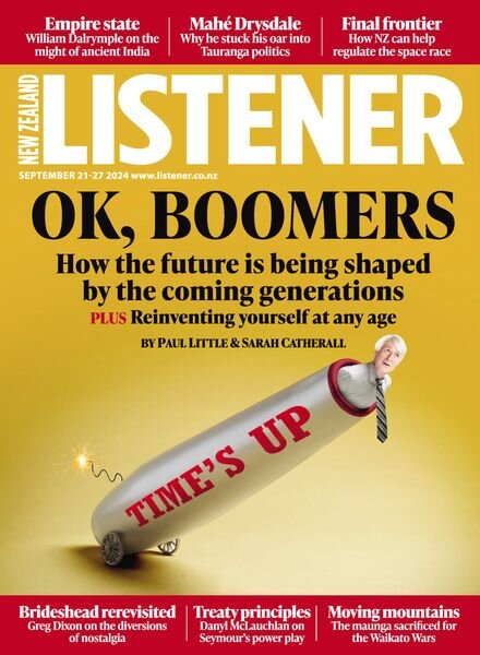New Zealand Listener – 16 September 2024 Cover