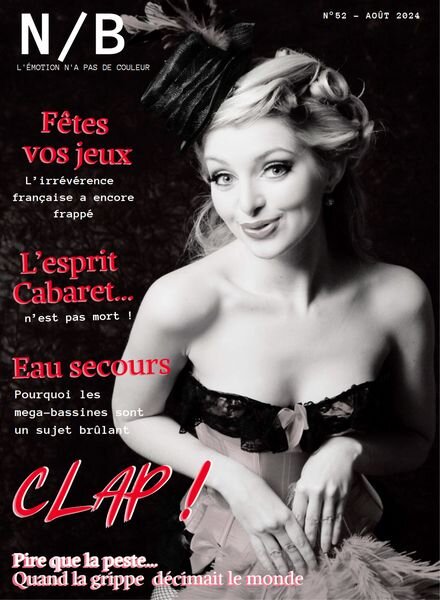Noir et Blanc – Aout 2024 Cover