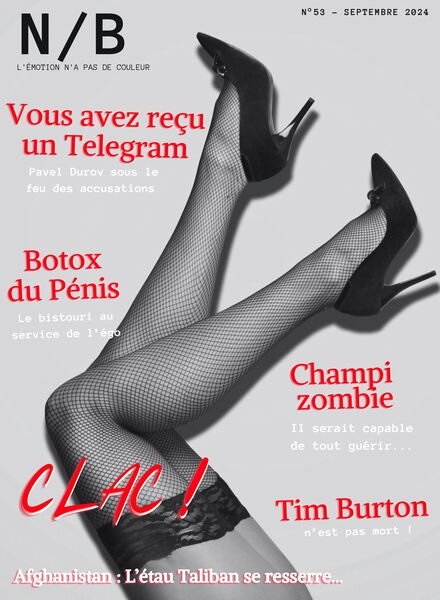 Noir et Blanc – Septembre 2024 Cover