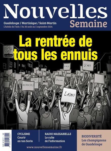 Nouvelles Semaine – 30 Aout 2024 Cover