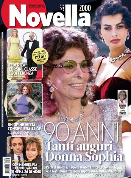 Novella 2000 – 12 Settembre 2024 Cover