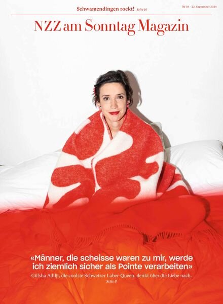 NZZ am Sonntag Magazin – 22 September 2024 Cover