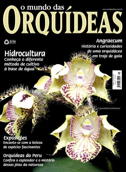 O Mundo das Orquideas – Agosto 2024 Cover