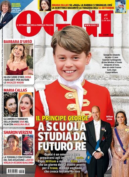 Oggi – 12 Settembre 2024 Cover