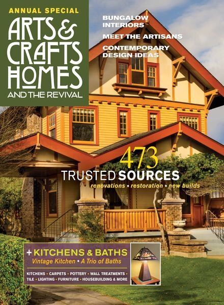 Old House Journal – Arts & Crafts Homes 2024 Cover