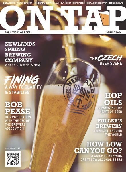 On Tap – Spring issue 3 September 2024 Cover