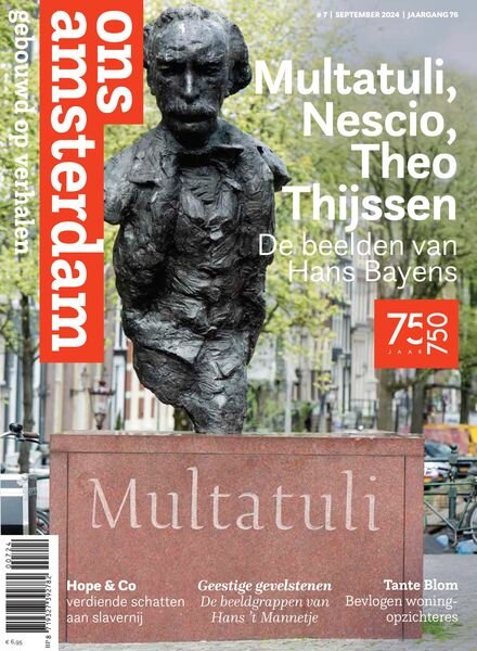 Ons Amsterdam – September 2024 Cover
