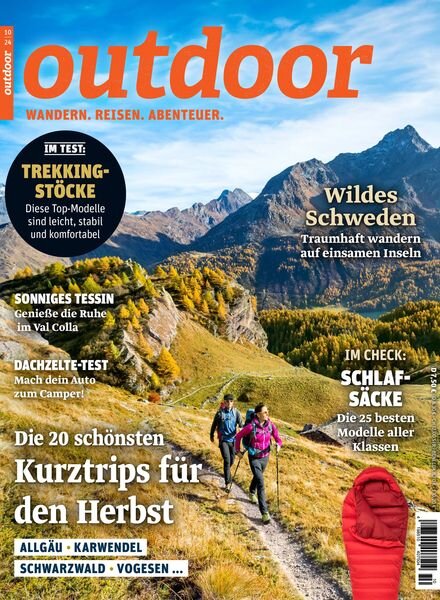 Outdoor – Oktober 2024 Cover