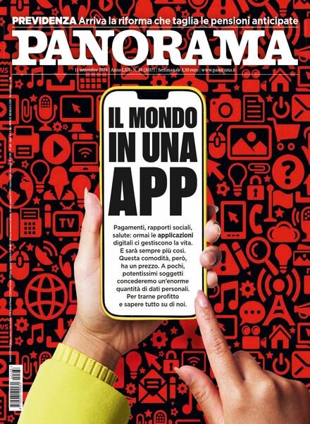 Panorama Italia – 11 Settembre 2024 Cover
