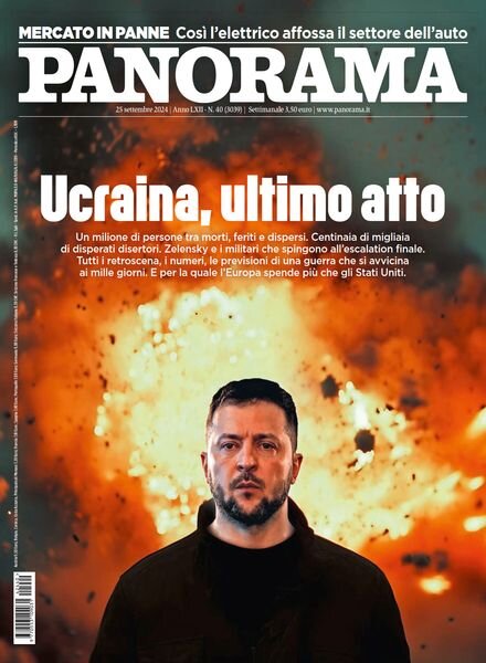 Panorama Italia – 25 Settembre 2024 Cover