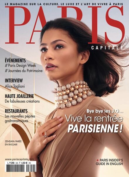 Paris Capitale – Septembre 2024 Cover