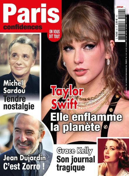 Paris Confidences – Septembre-Octobre-Novembre 2024 Cover