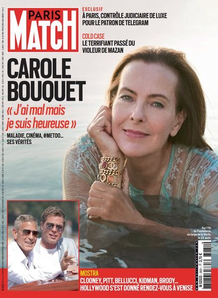 Paris Match – 5 Septembre 2024 Cover