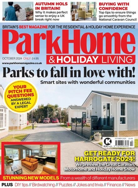 Park Home & Holiday Living – October 2024 Cover