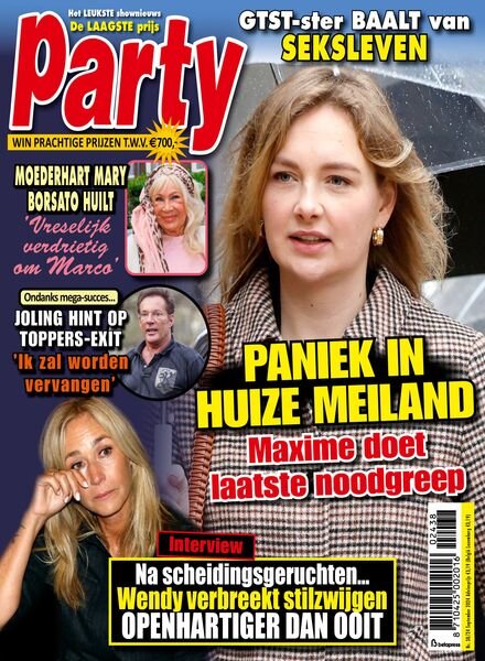 Party Netherlands – 18 September 2024 Cover