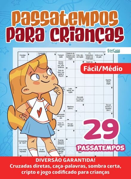 Passatempos para Criancas – Setembro 2024 Cover