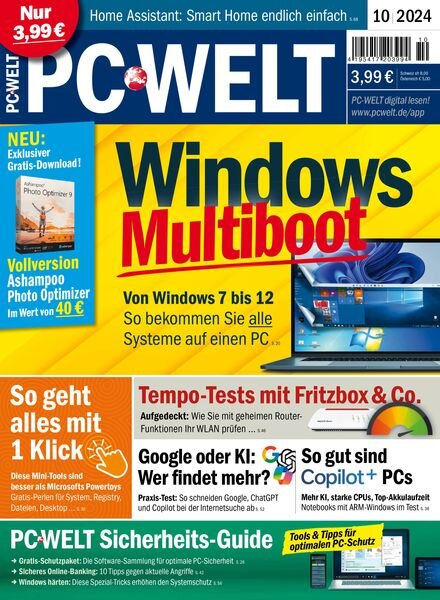 PC Welt – Oktober 2024 Cover