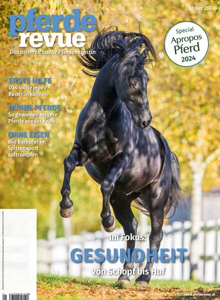 Pferderevue – Oktober 2024 Cover