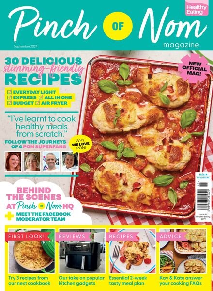 Pinch of Nom Magazine – September 2024 Cover