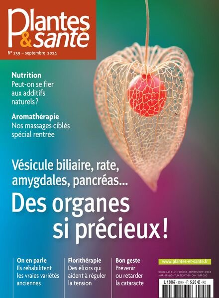 Plantes & Sante – Septembre 2024 Cover