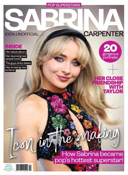 Pop Superstars – Sabrina Carpenter 2024 Cover