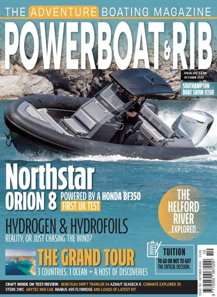 Powerboat & RIB – October 2024 Cover