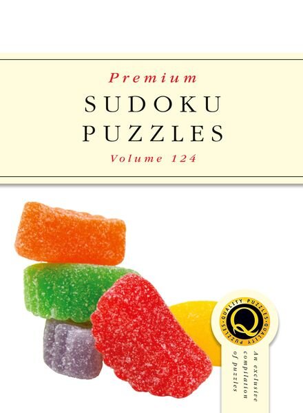 Premium Sudoku Puzzles – Issue 124 2024 Cover