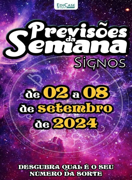Previsoes da Semana – 2 Setembro 2024 Cover