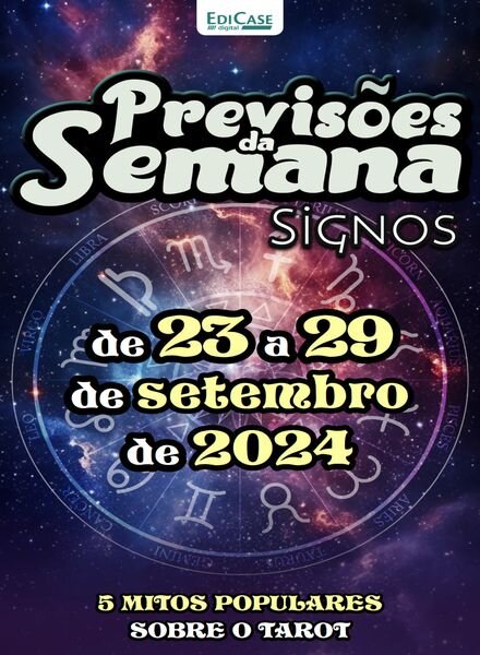 Previsoes da Semana – 23 Setembro 2024 Cover