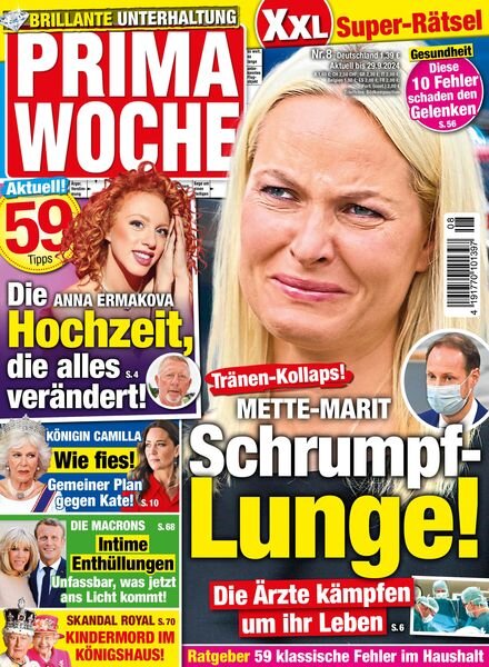 Prima Woche – August 2024 Cover