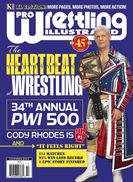Pro Wrestling Illustrated – December 2024 Cover