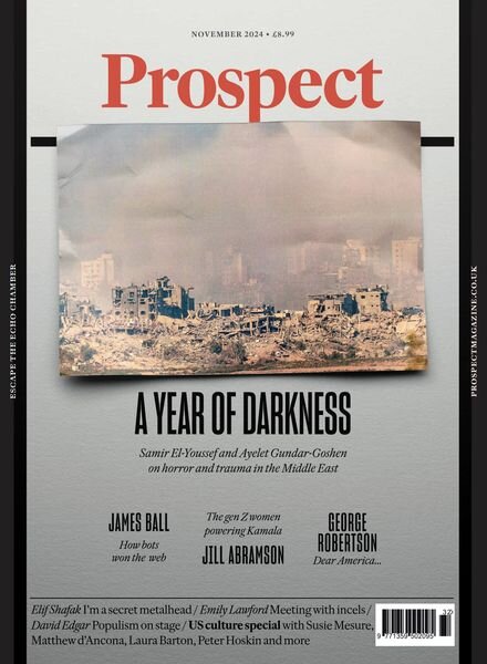Prospect Magazine – November 2024 Cover