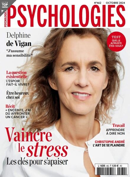 Psychologies France – Octobre 2024 Cover